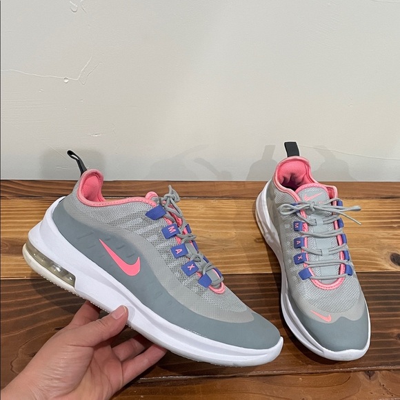 Nike Air Max Axis GS (Lt Smoke Grey/Pink/White) AH5222-015 Size 7 Youth - Picture 4 of 15